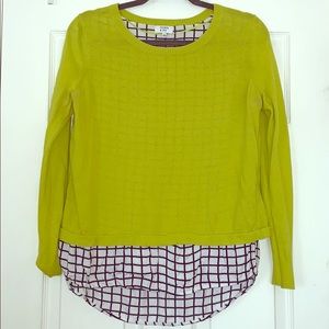 Crown and Ivy Split Back Sweater Sz. Small